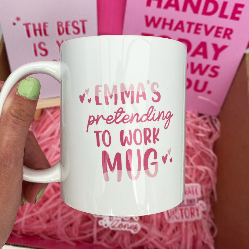 Work Colleague Personalised Gift Box - Print, Coaster, Mug & more
