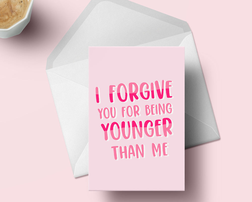 Funny Birthday Card | Greeting Card for her | Funny Cards | Quote Birthday Card | Humour