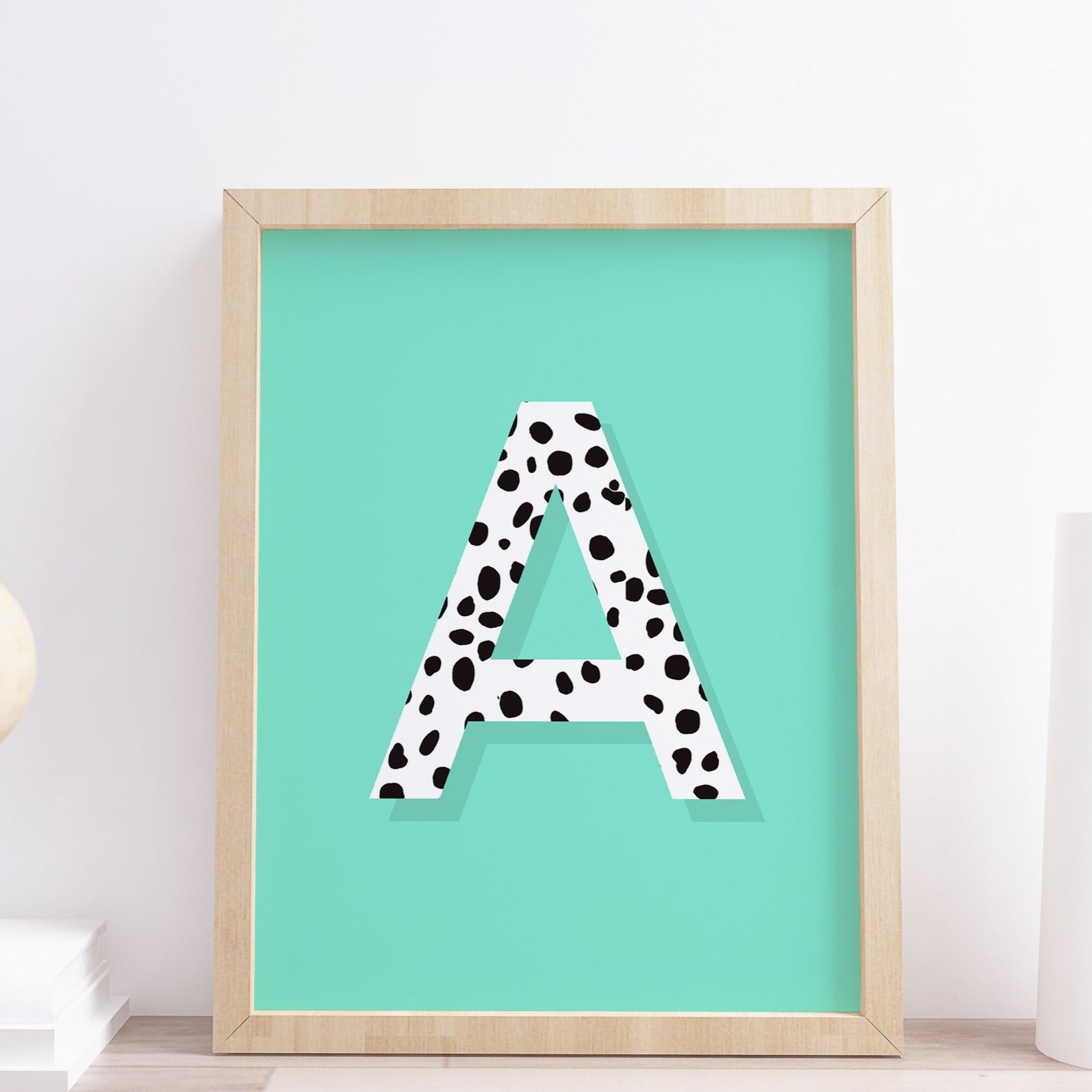 Alphabet Spotty Custom Print