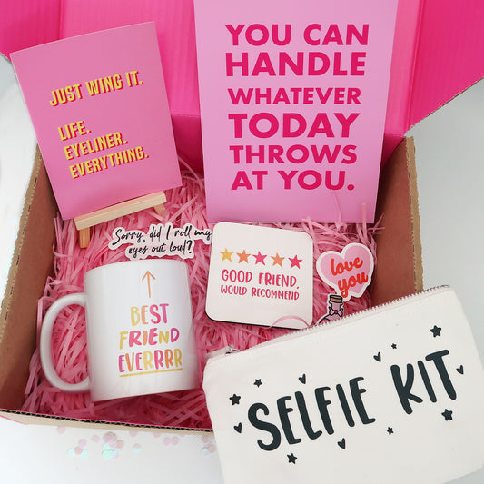 Friend Personalised Gift Box - Print, Mug, Bag & more