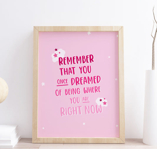 Motivational Self Love Inspiring Quote Wall Art Poster