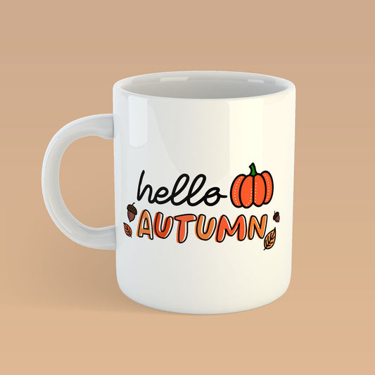 Hello Autumn Halloween Autumn Mug