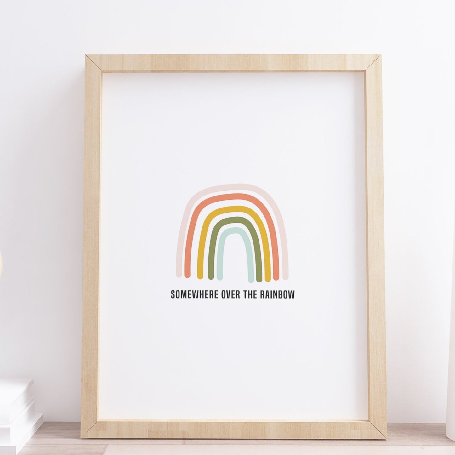 Somewhere Over The Rainbow Print