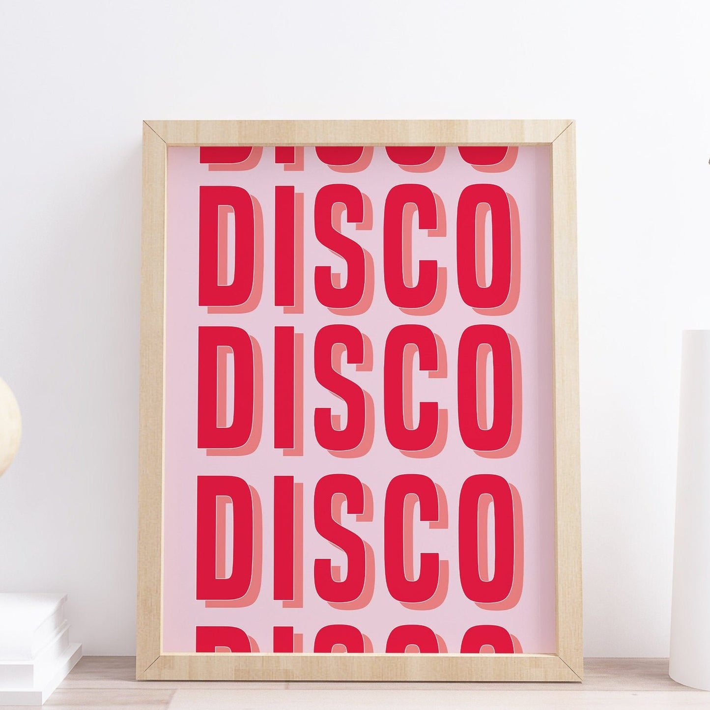 Disco Repeat Print