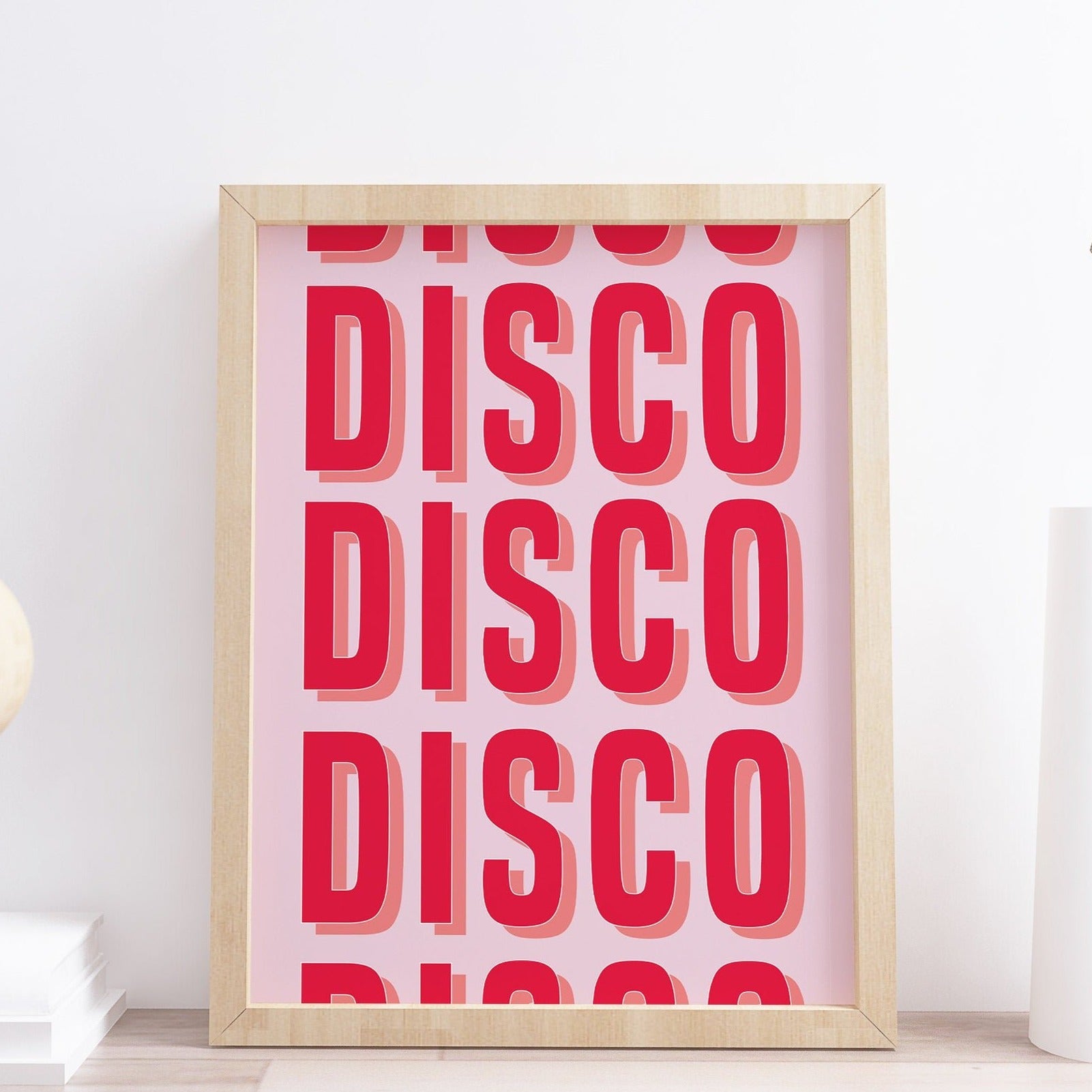 Disco Repeat Print