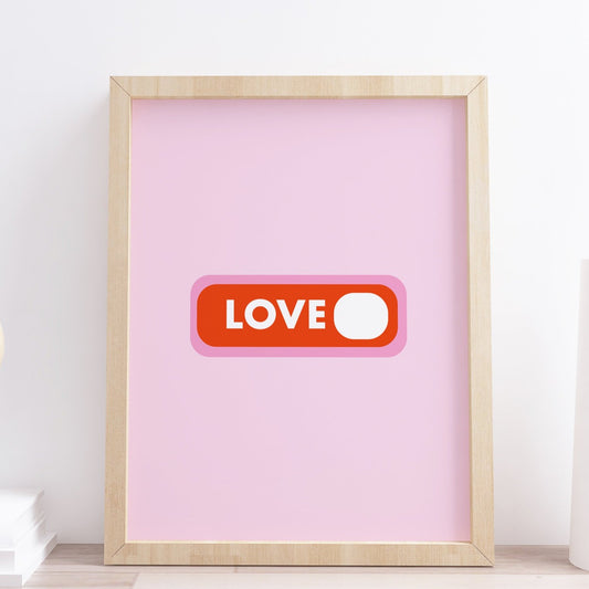 Love Switch Print