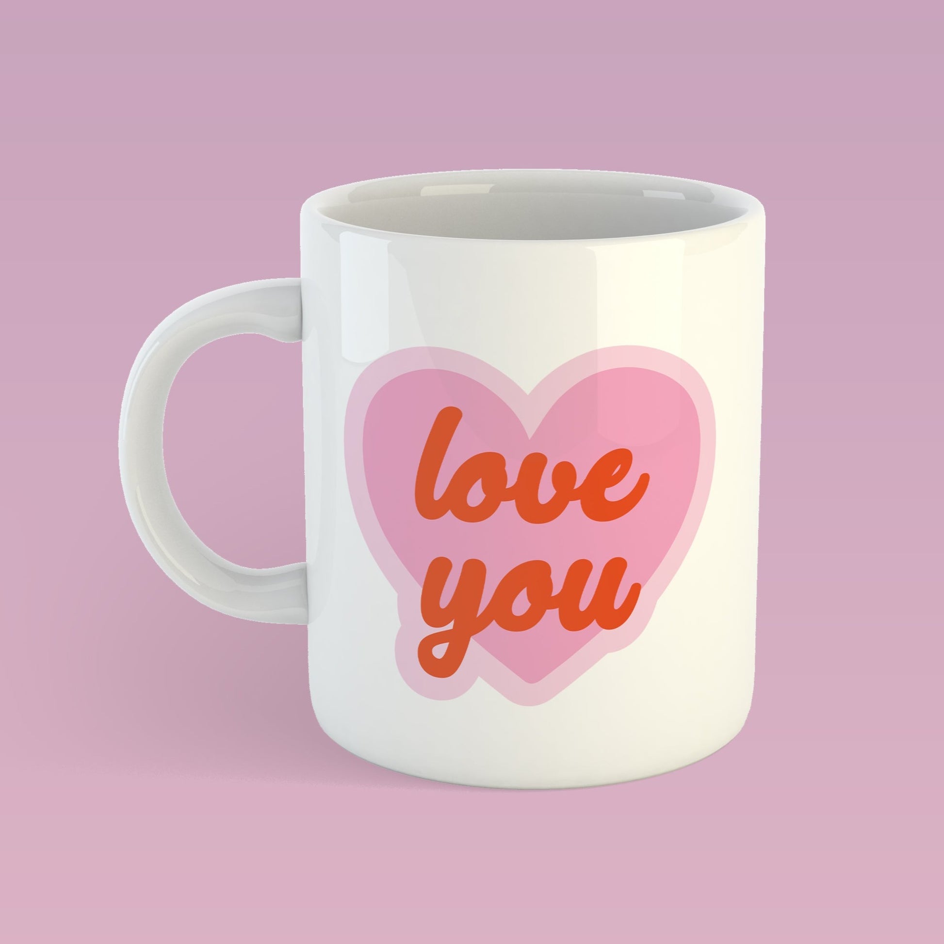 love you quote valentines day mug