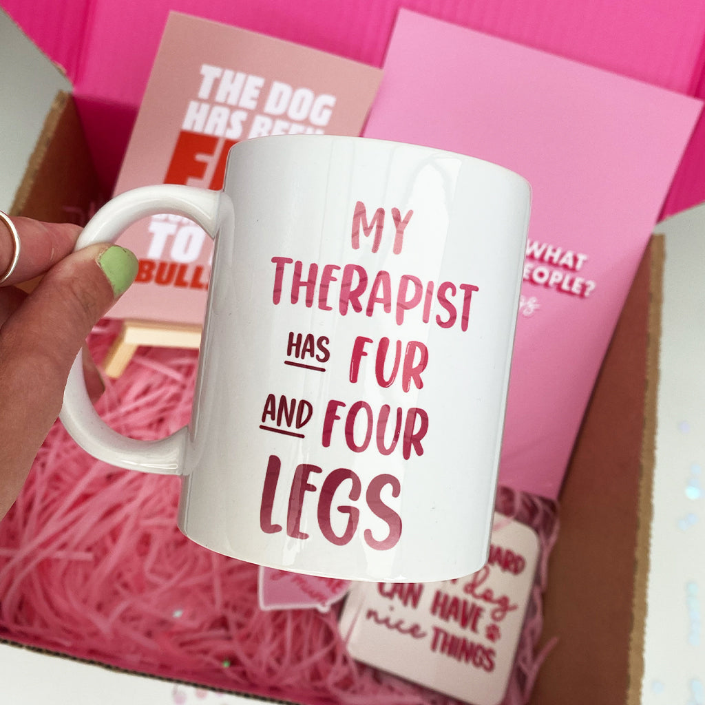 Dog Lover Personalised Gift Box - Print, Coaster, Bag & more