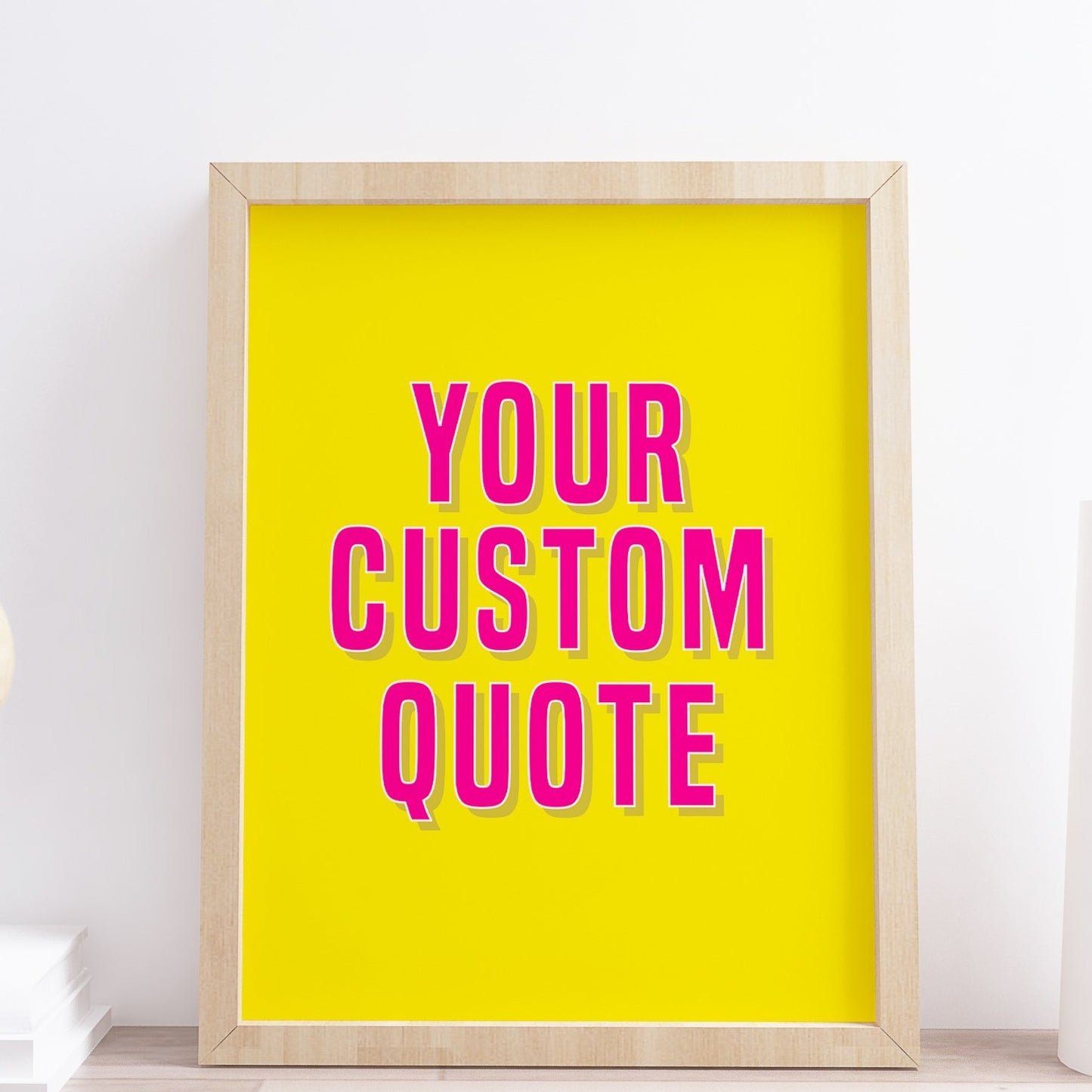 custom quote print